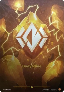 Body Rune Alternate Art 「R04a」「EN」