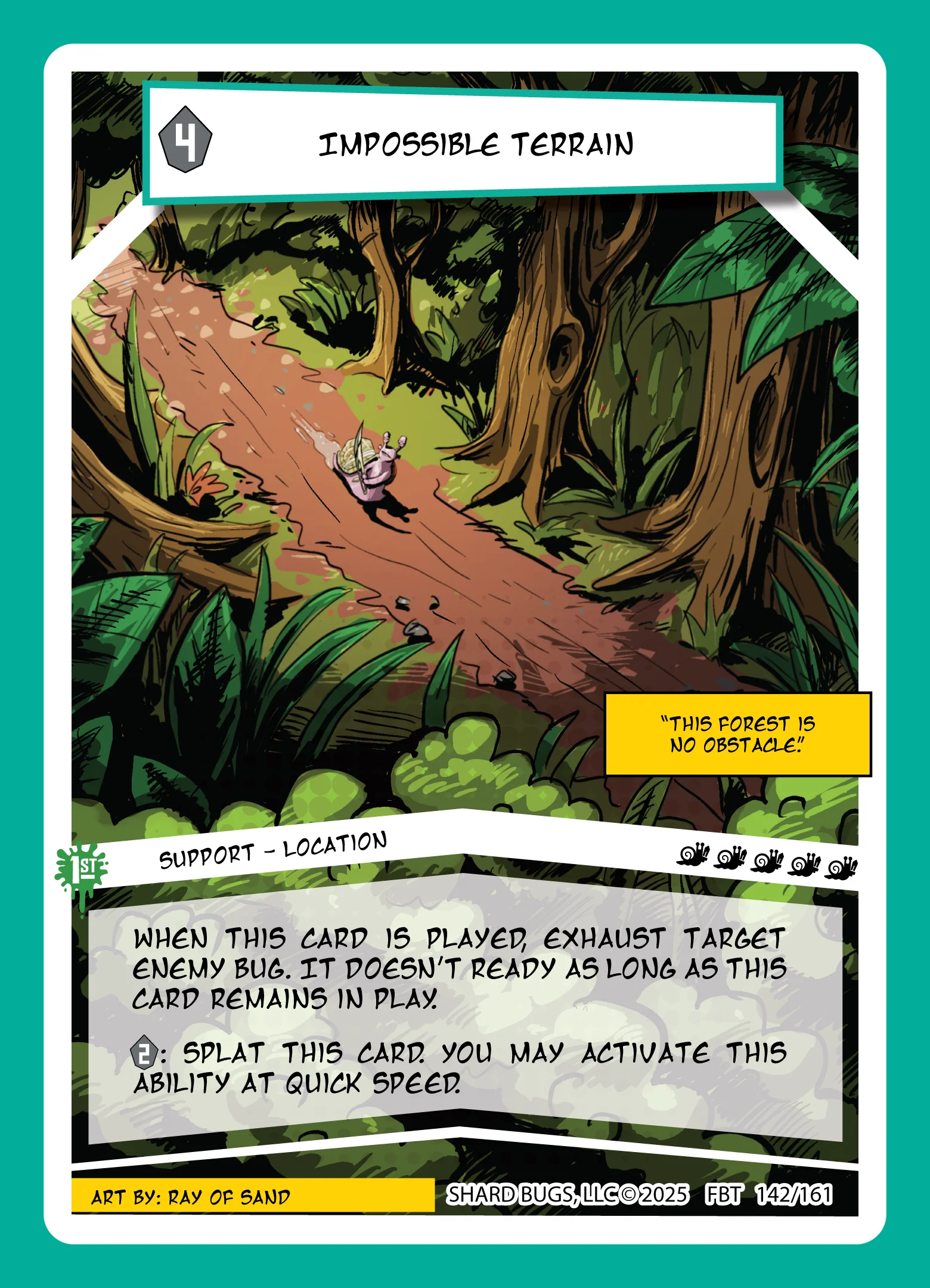 Impossible Terrain 「FB1E·142/161」「EN」
