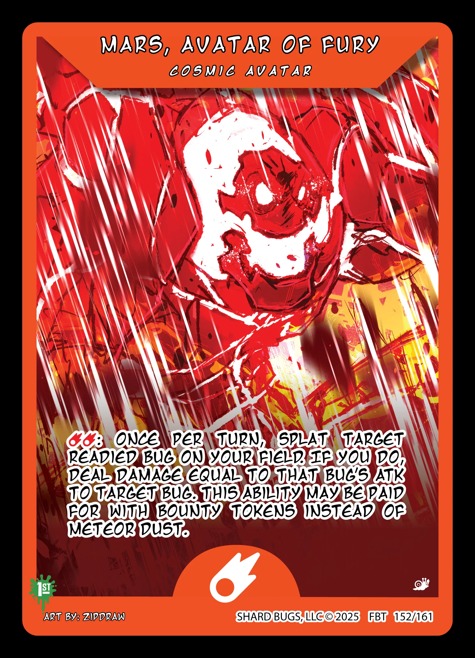 Mars, Avatar of Fury 「FB1E·152/161」「EN」