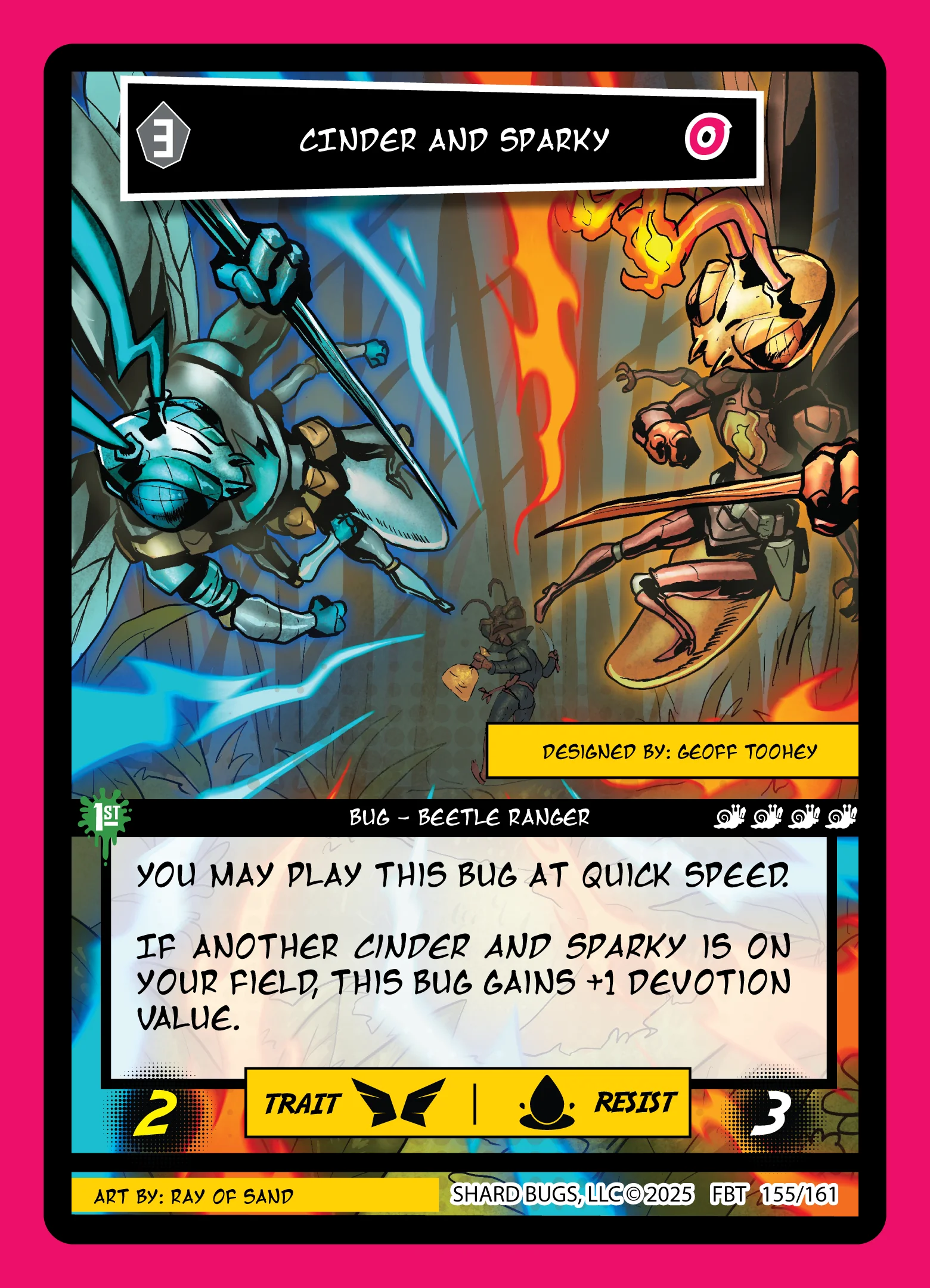 Cinder and Sparky 「FB1E·155/161」「EN」