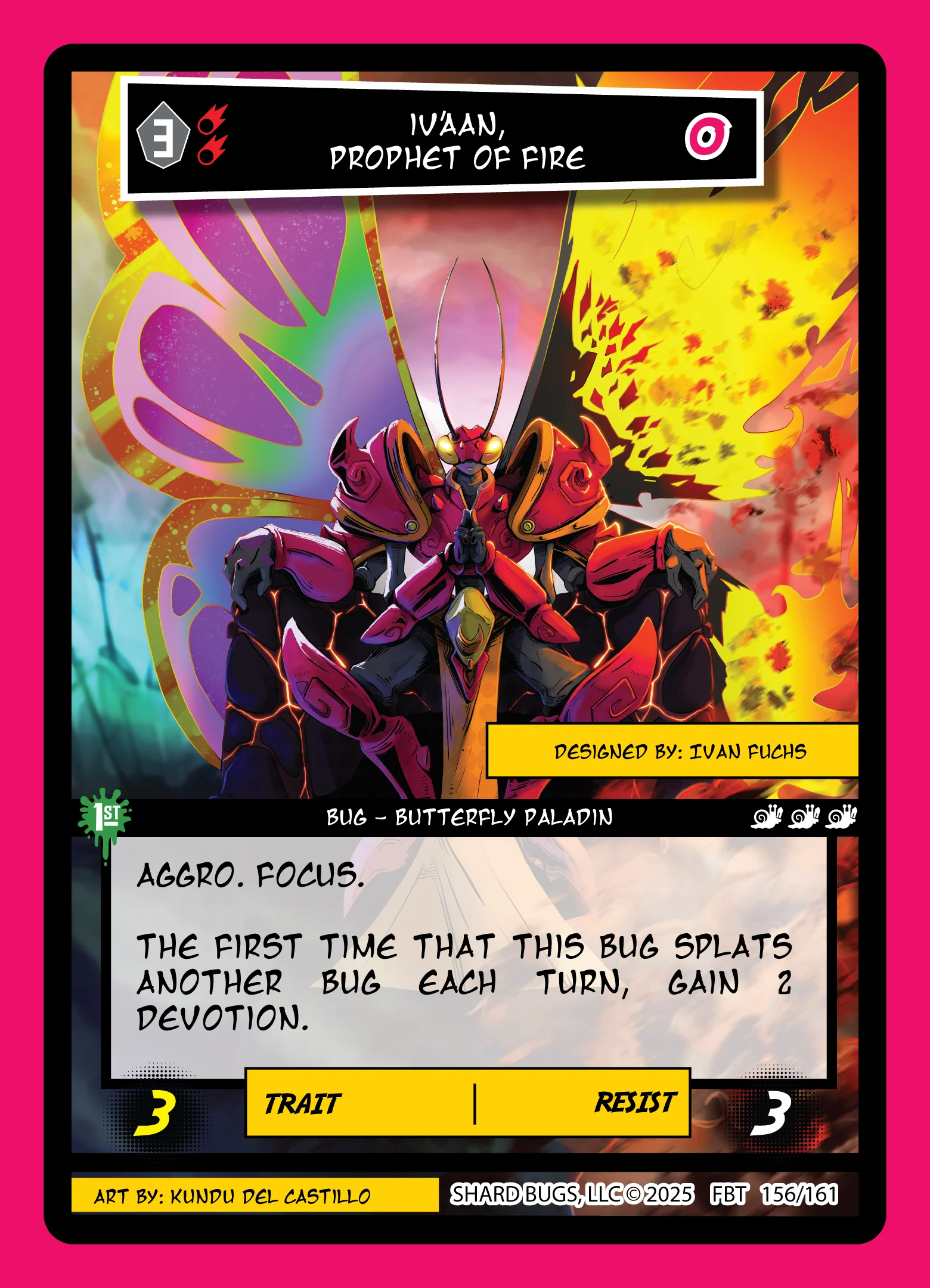 Iv'Aan, Prophet of Fire 「FB1E·156/161」「EN」