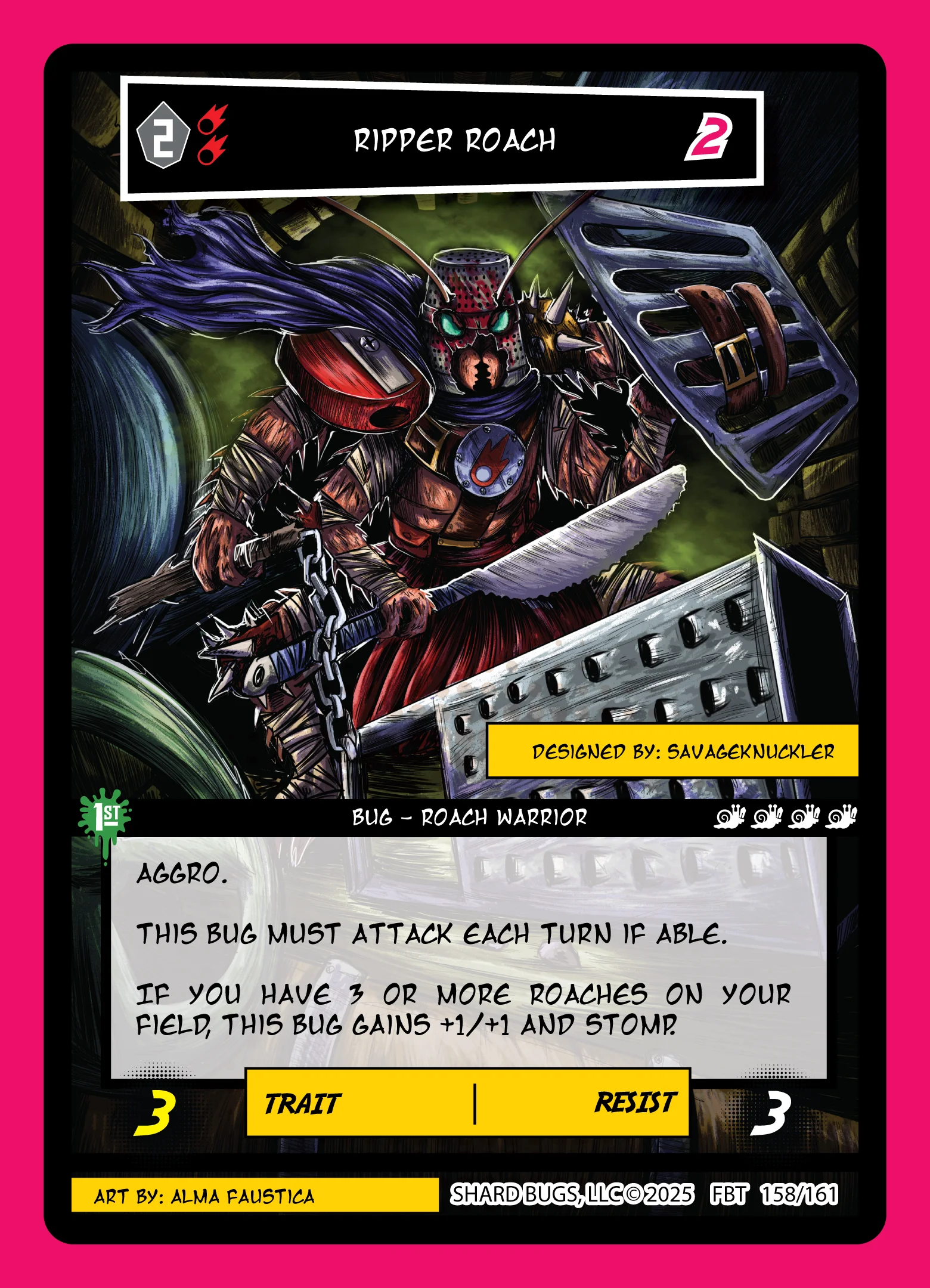 Ripper Roach 「FB1E·158/161」「EN」