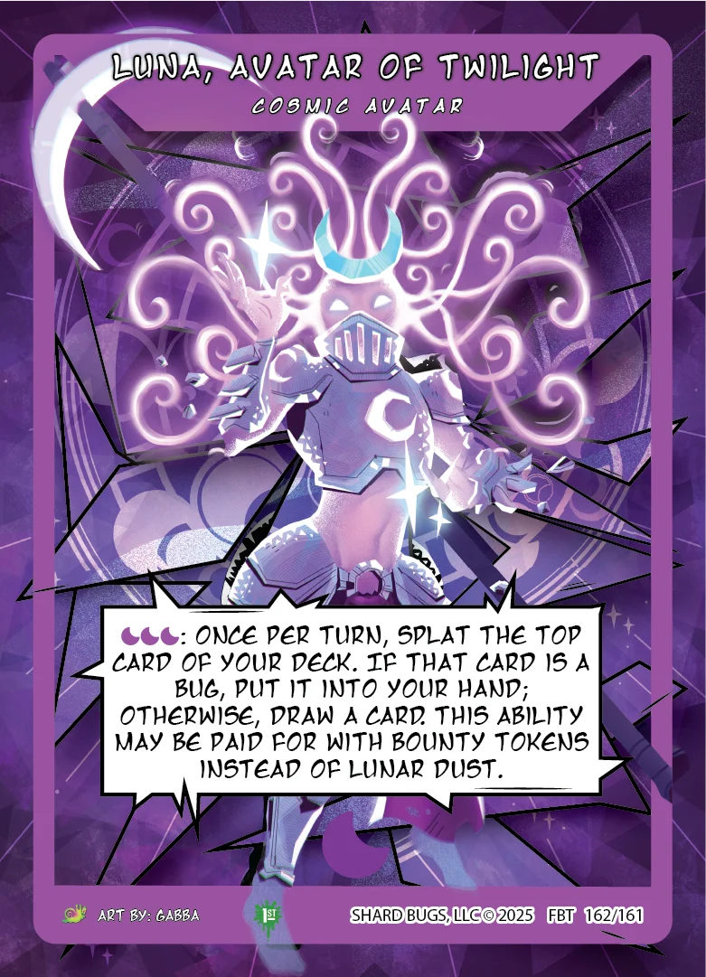 Luna, Avatar of Twilight (Alt Art) 「FB1E·162/161」「EN」