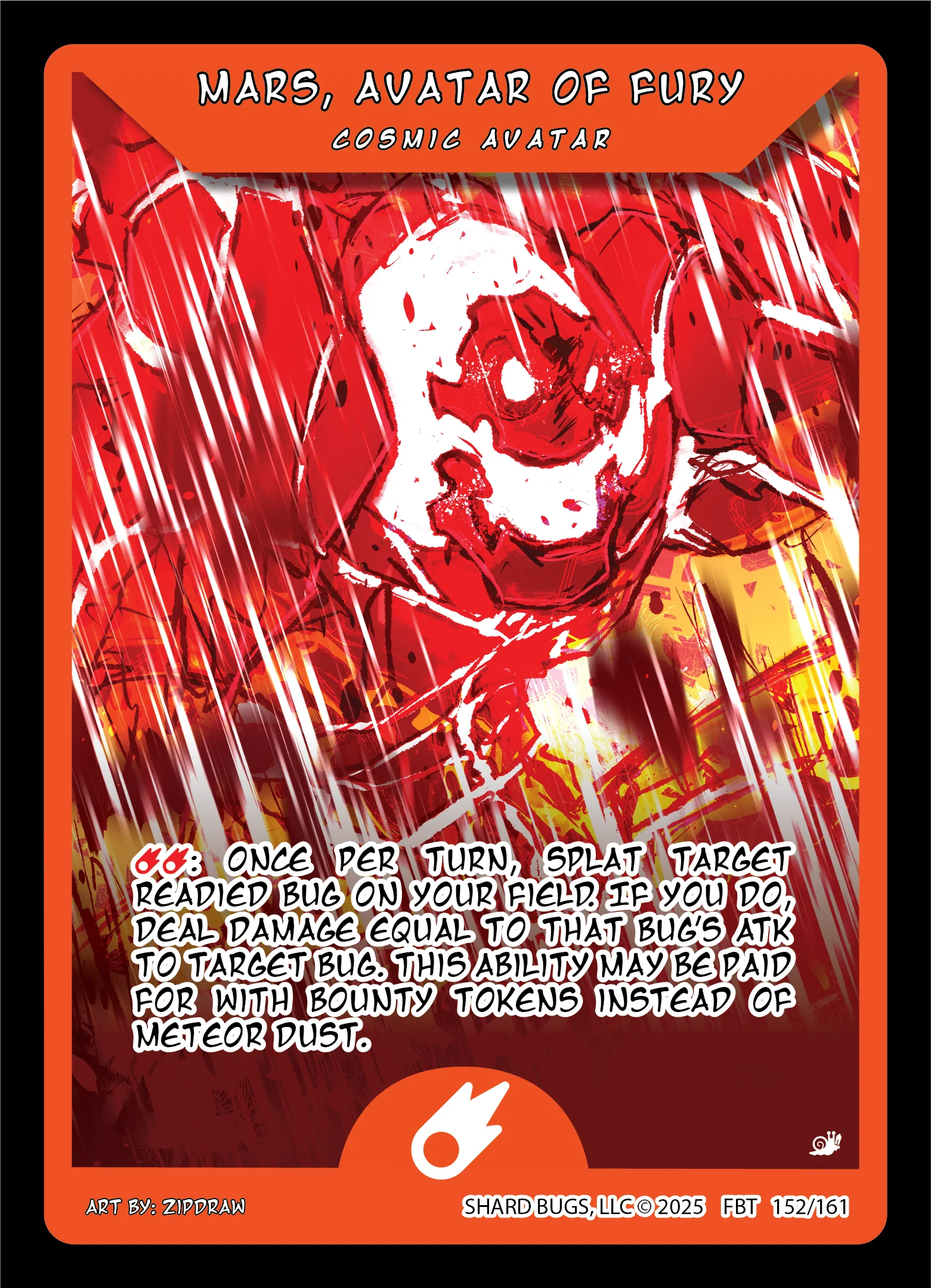 Mars, Avatar of Fury 「FBSE·152/161」「EN」