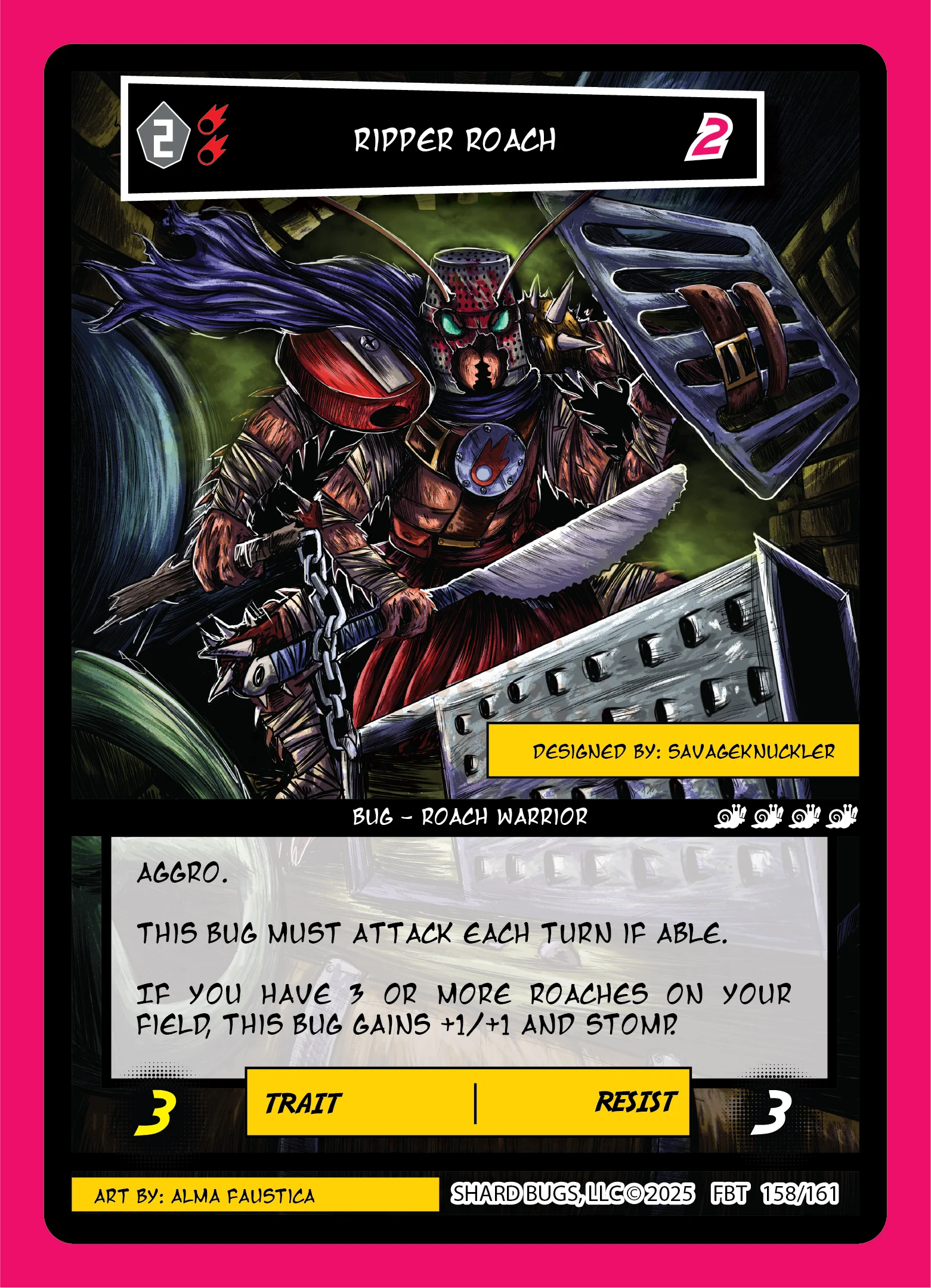 Ripper Roach 「FBSE·158/161」「EN」