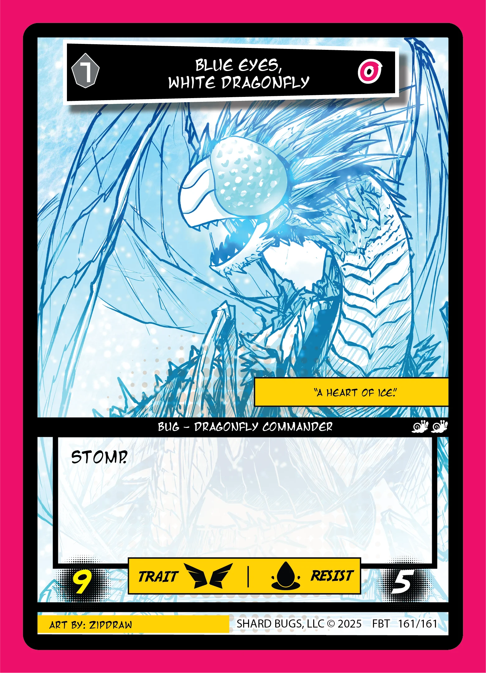 Blue Eyes, White Dragonfly 「FBSE·161/161」「EN」