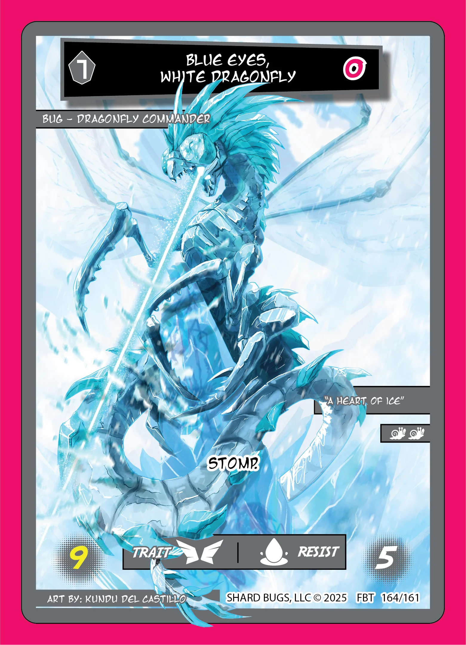 Blue Eyes, White Dragonfly 「FBSE·164/161」「EN」