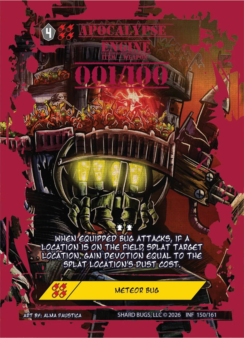 Apocalypse Engine (Serialized) 「I·150/161」「EN」