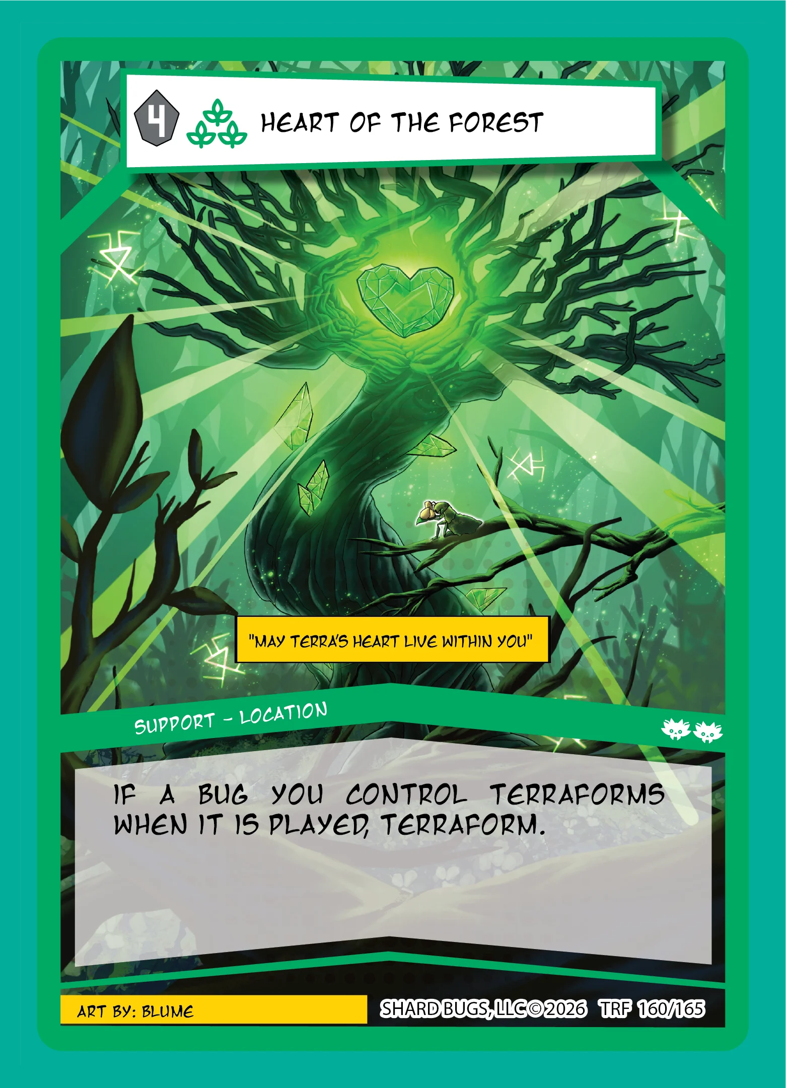 Heart of the Forest — Terraform #160/165 · Shard Bugs