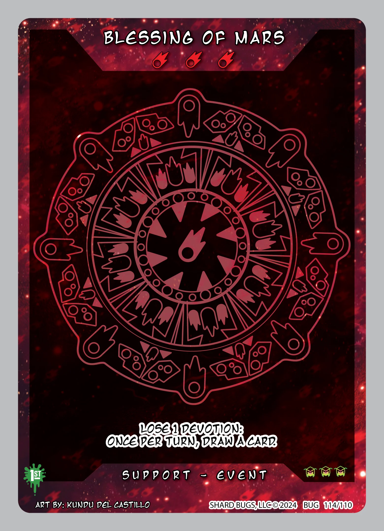 Blessing of Mars (Art Art) 「TBI1E·115/110」「EN」