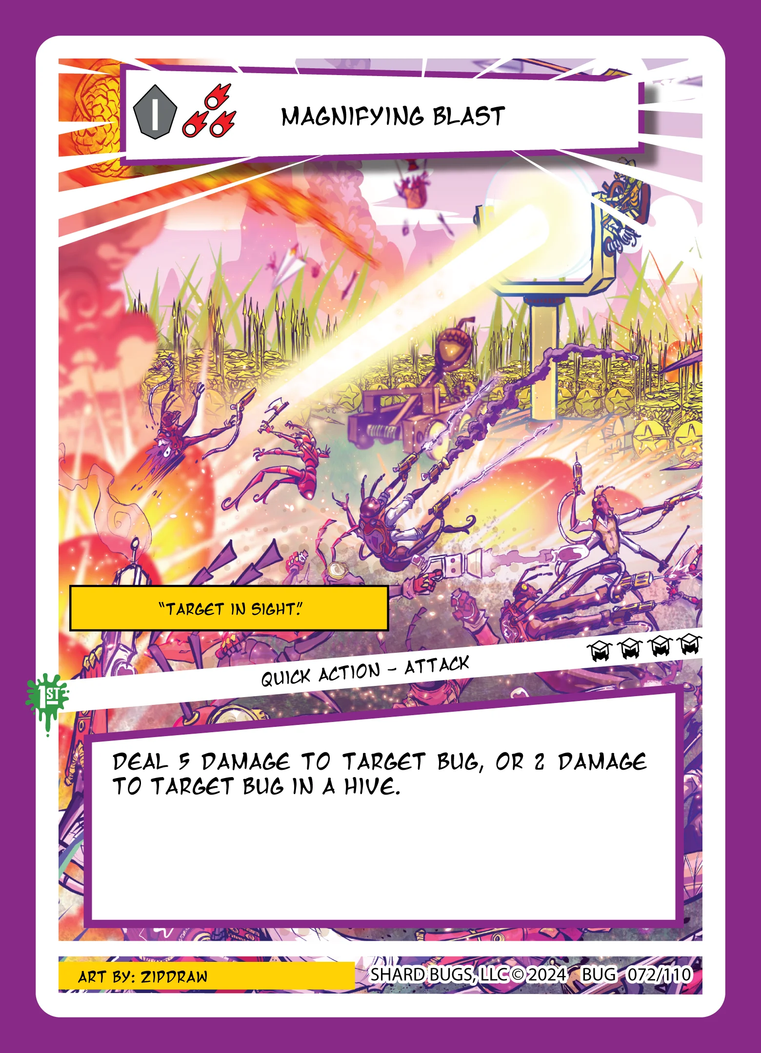 Magnifying Blast 「TBISE·072/110」「EN」