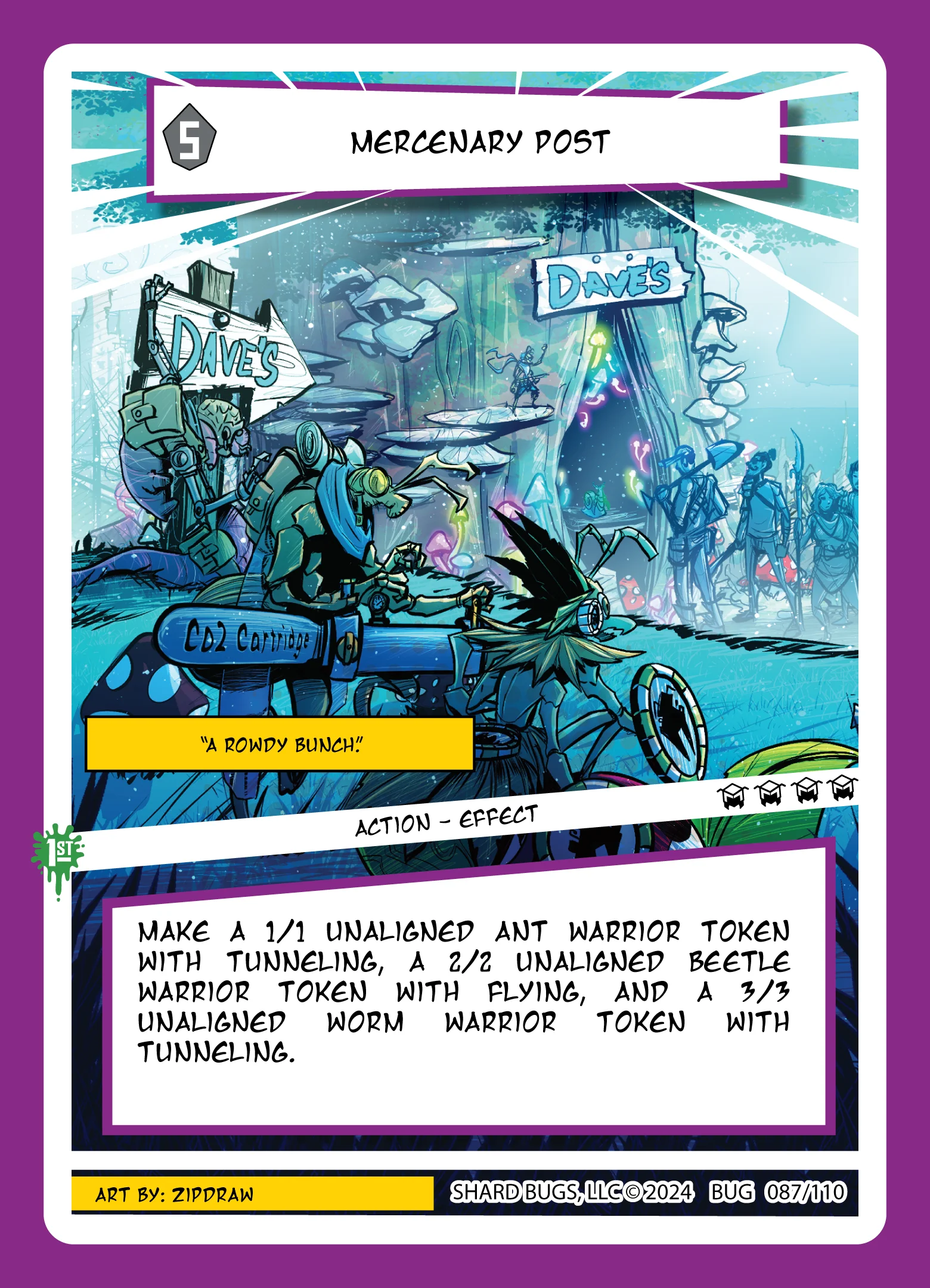 Mercenary Post 「TBISE·087/110」「EN」