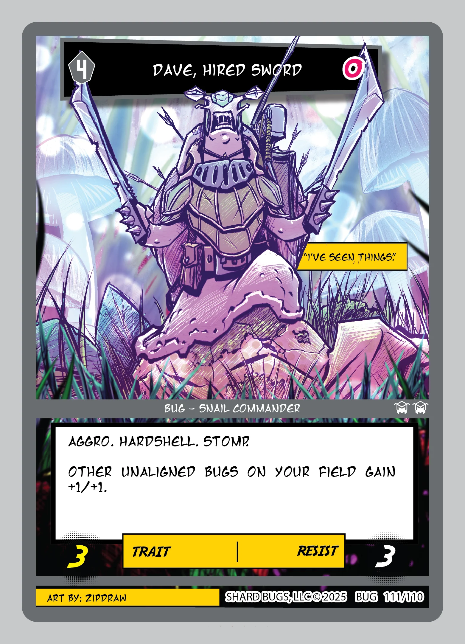 Dave, Hired Sword (Alt Art) 「TBISE·111/110」「EN」