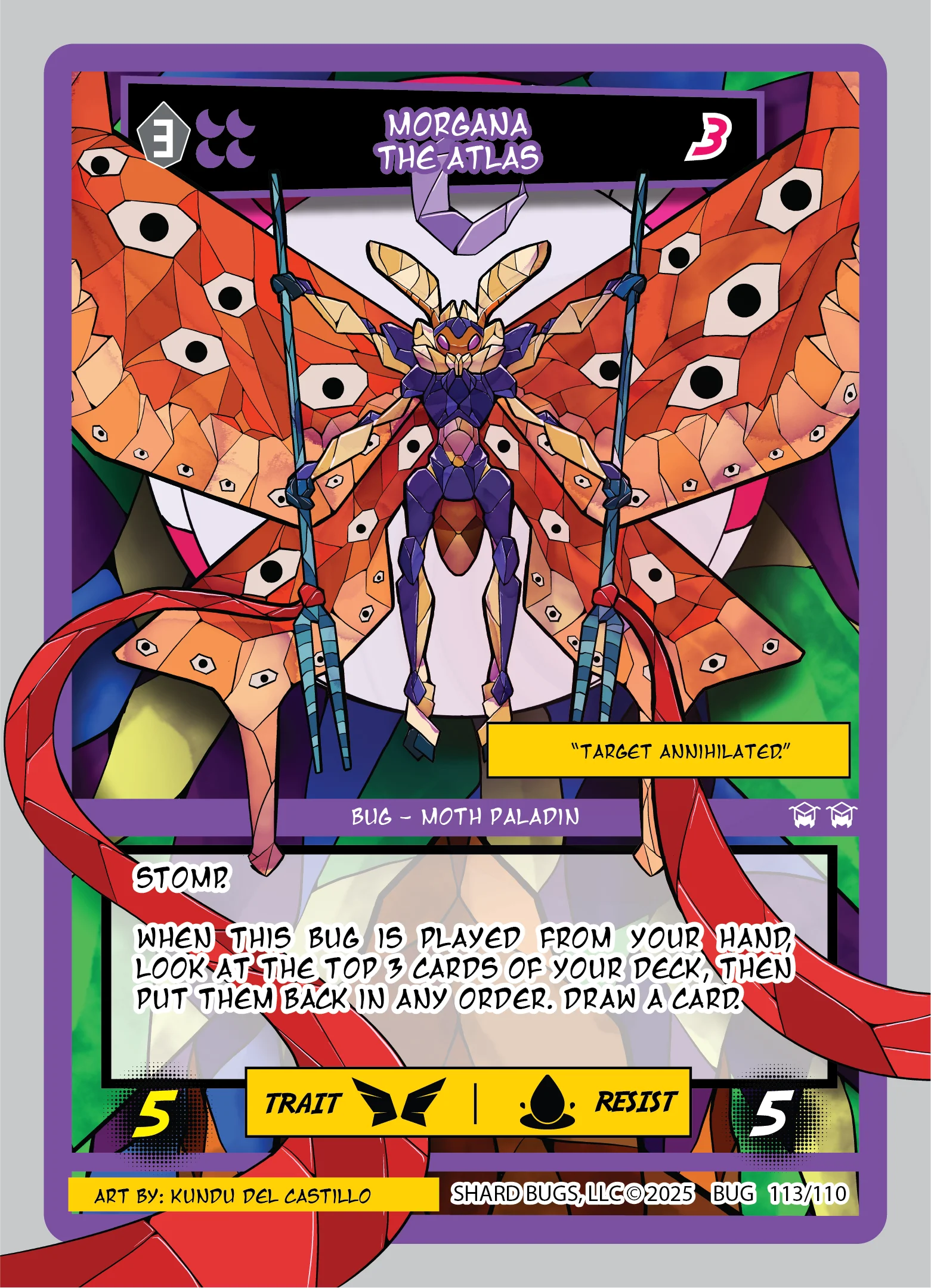 Morgana the Atlas (Alt Art) 「TBISE·113/110」「EN」