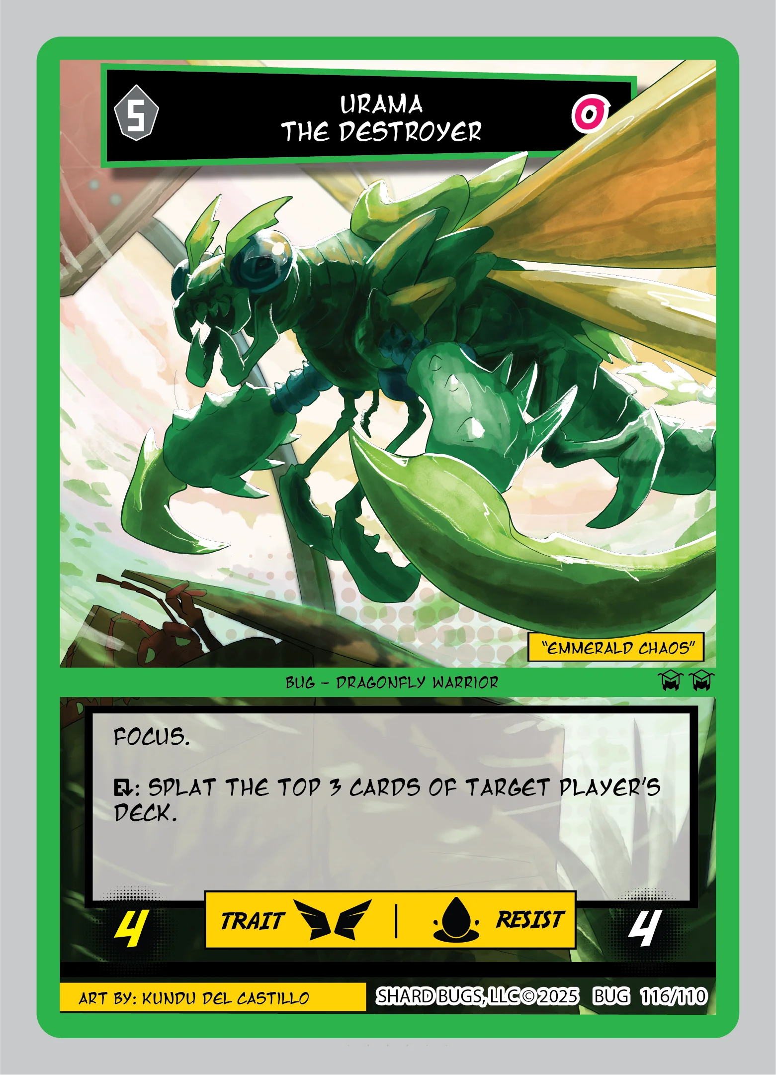 Urama the Destroyer (Alt Art) 「TBISE·116/110」「EN」