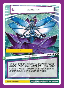 Meditation — First Bounty - 1st Edition #002/161 · Shard Bugs