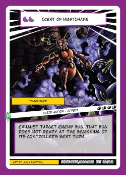 Scent of Nightshade — First Bounty - 1st Edition #004/161 · Shard Bugs