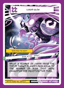 Luna's Glow — First Bounty - 1st Edition #006/161 · Shard Bugs