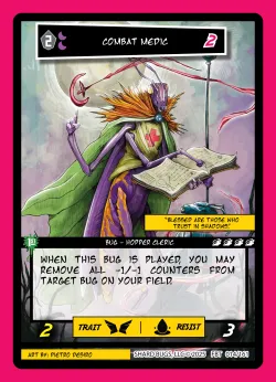 Combat Medic — First Bounty - 1st Edition #014/161 · Shard Bugs