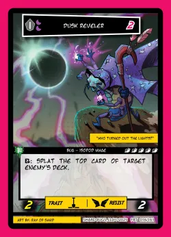 Dusk Reveler — First Bounty - 1st Edition #016/161 · Shard Bugs
