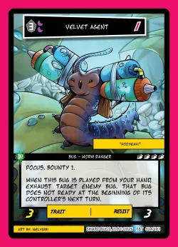 Velvet Agent — First Bounty - 1st Edition #024/161 · Shard Bugs
