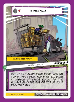 Supply Swap — First Bounty - 1st Edition #031/161 · Shard Bugs