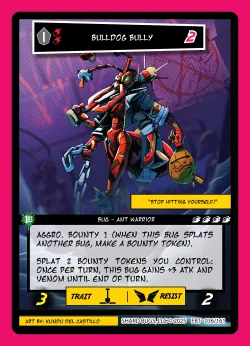 Bulldog Bully — First Bounty - 1st Edition #036/161 · Shard Bugs