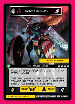 Meteor Mammoth — First Bounty - 1st Edition #048/161 · Shard Bugs