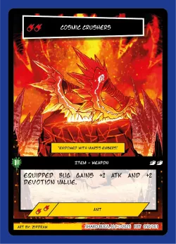 Cosmic Crushers — First Bounty - 1st Edition #050/161 · Shard Bugs