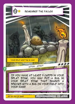 Remember the Fallen — First Bounty - 1st Edition #054/161 · Shard Bugs