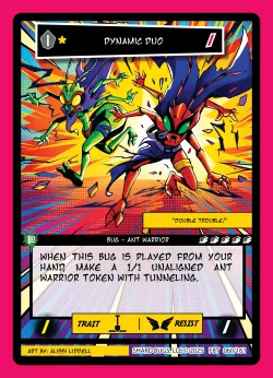Dynamic Duo — First Bounty - 1st Edition #060/161 · Shard Bugs