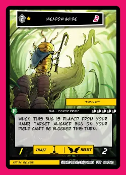 Meadow Guide — First Bounty - 1st Edition #070/161 · Shard Bugs