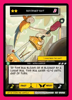 Reformed Bait — First Bounty - 1st Edition #074/161 · Shard Bugs