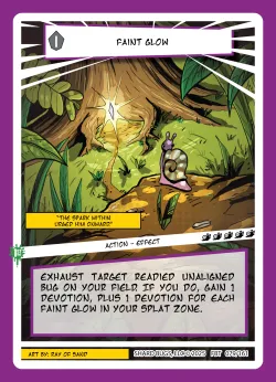 Faint Glow — First Bounty - 1st Edition #079/161 · Shard Bugs