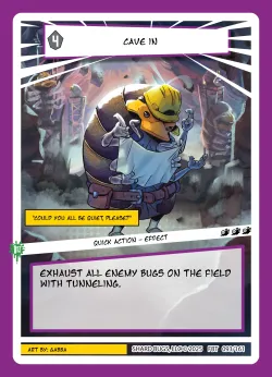Cave In — First Bounty - 1st Edition #093/161 · Shard Bugs