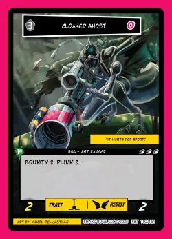Cloaked Ghost — First Bounty - 1st Edition #102/161 · Shard Bugs