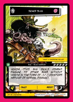 Sewer Slug — First Bounty - 1st Edition #114/161 · Shard Bugs