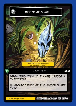 Mysterious Shard — First Bounty - 1st Edition #127/161 · Shard Bugs