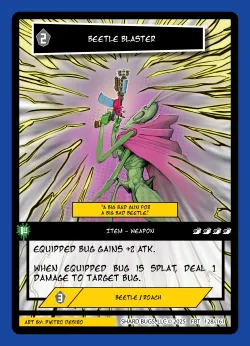 Beetle Blaster — First Bounty - 1st Edition #128/161 · Shard Bugs