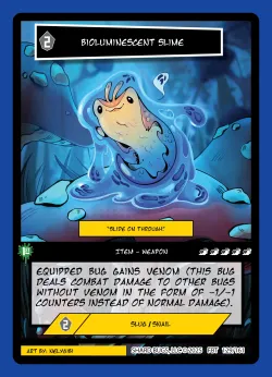 Bioluminescent Slime — First Bounty - 1st Edition #129/161 · Shard Bugs