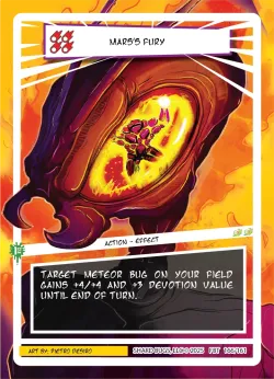 Mars's Fury (Alt Art) 「FB1E·166/161」「EN」 (Alternate Art)