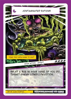 Contaminated Rations — First Bounty - Standard Edition #005/161 · Shard Bugs
