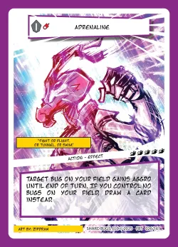 Adrenaline — First Bounty - Standard Edition #026/161 · Shard Bugs