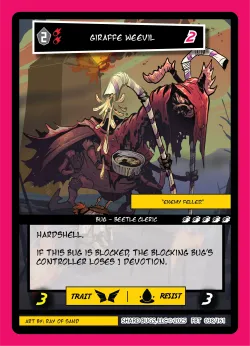 Giraffe Weevil — First Bounty - Standard Edition #038/161 · Shard Bugs