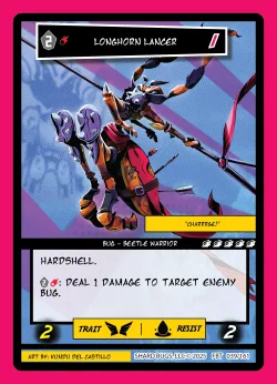 Longhorn Lancer — First Bounty - Standard Edition #039/161 · Shard Bugs