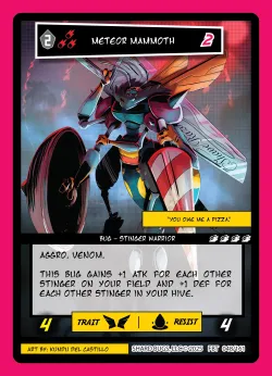 Meteor Mammoth — First Bounty - Standard Edition #048/161 · Shard Bugs