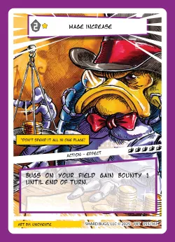 Wage Increase — First Bounty - Standard Edition #055/161 · Shard Bugs