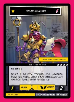 Solarian Guard — First Bounty - Standard Edition #059/161 · Shard Bugs
