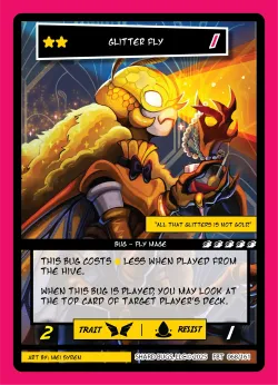 Glitter Fly — First Bounty - Standard Edition #068/161 · Shard Bugs