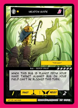 Meadow Guide — First Bounty - Standard Edition #070/161 · Shard Bugs